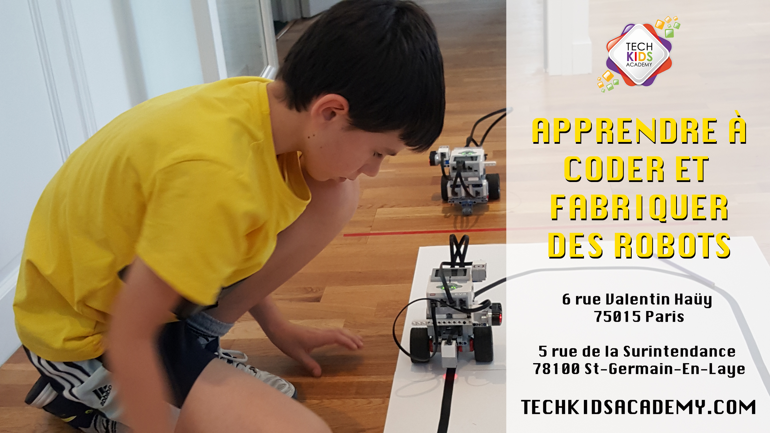 Tech Kids Academy Apprendre robotique - Tech Kids Academy