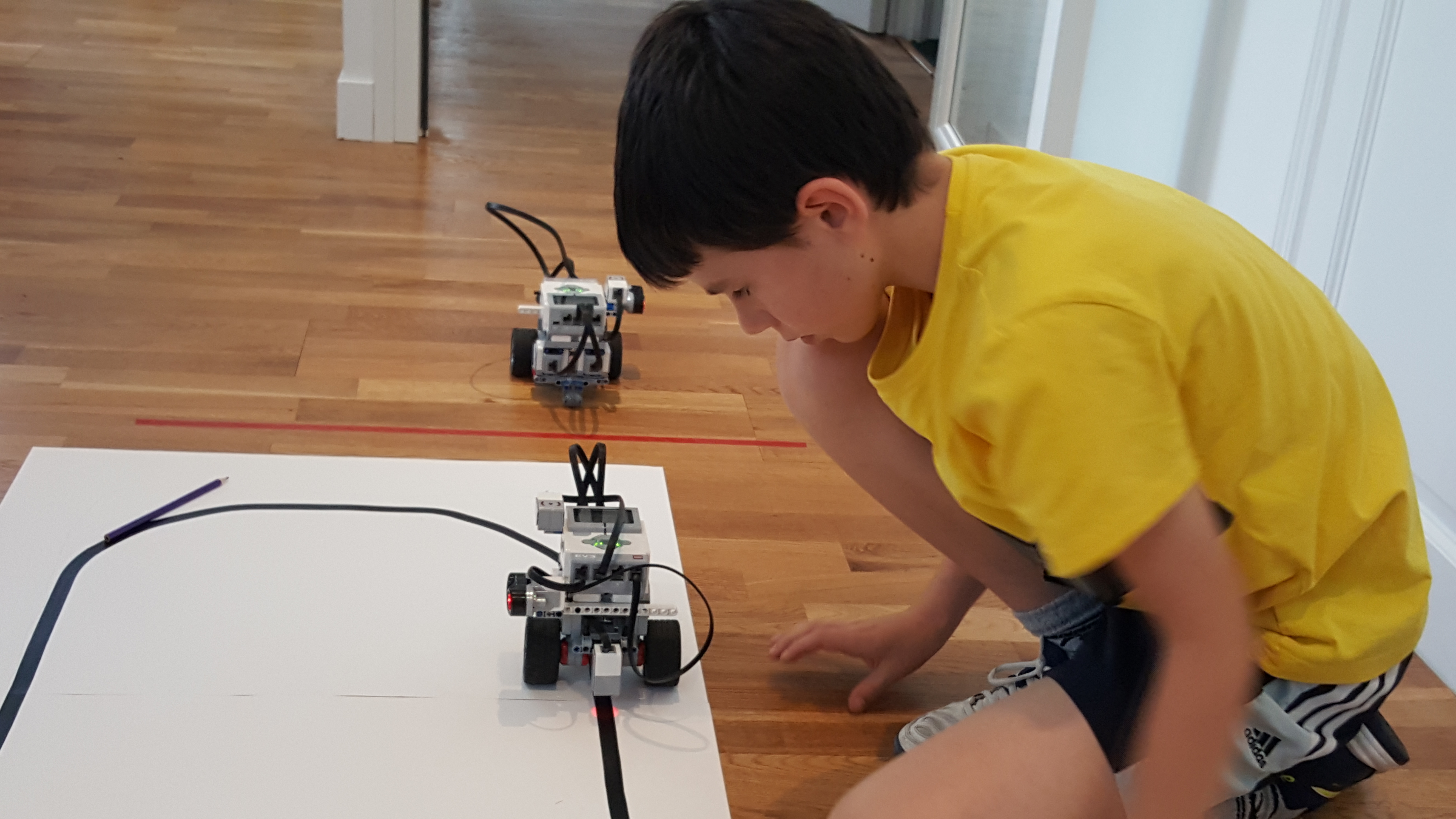 Stage vacances de découverte robotique avec les Lego