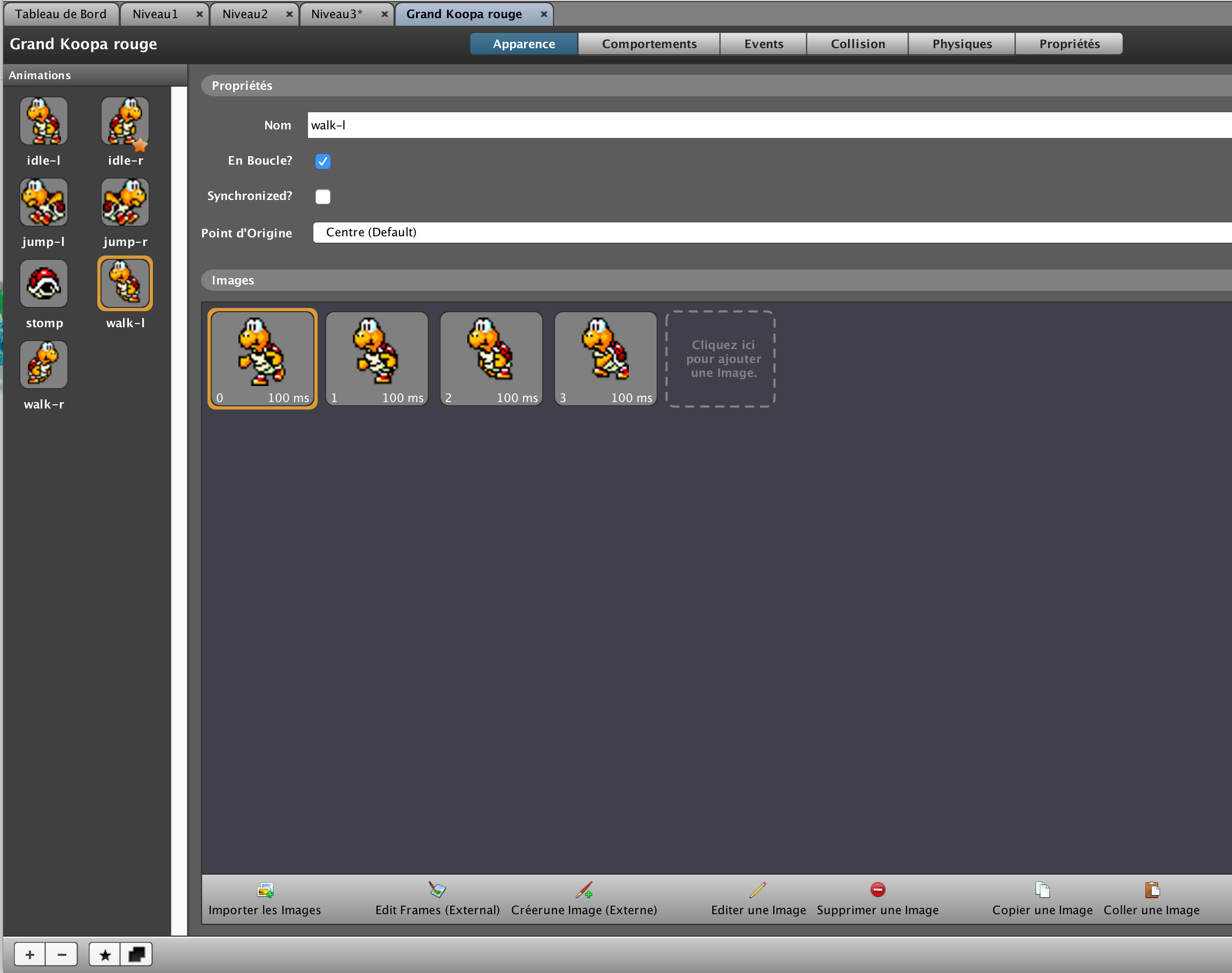 Stage Coding Ados Jeu plateforme