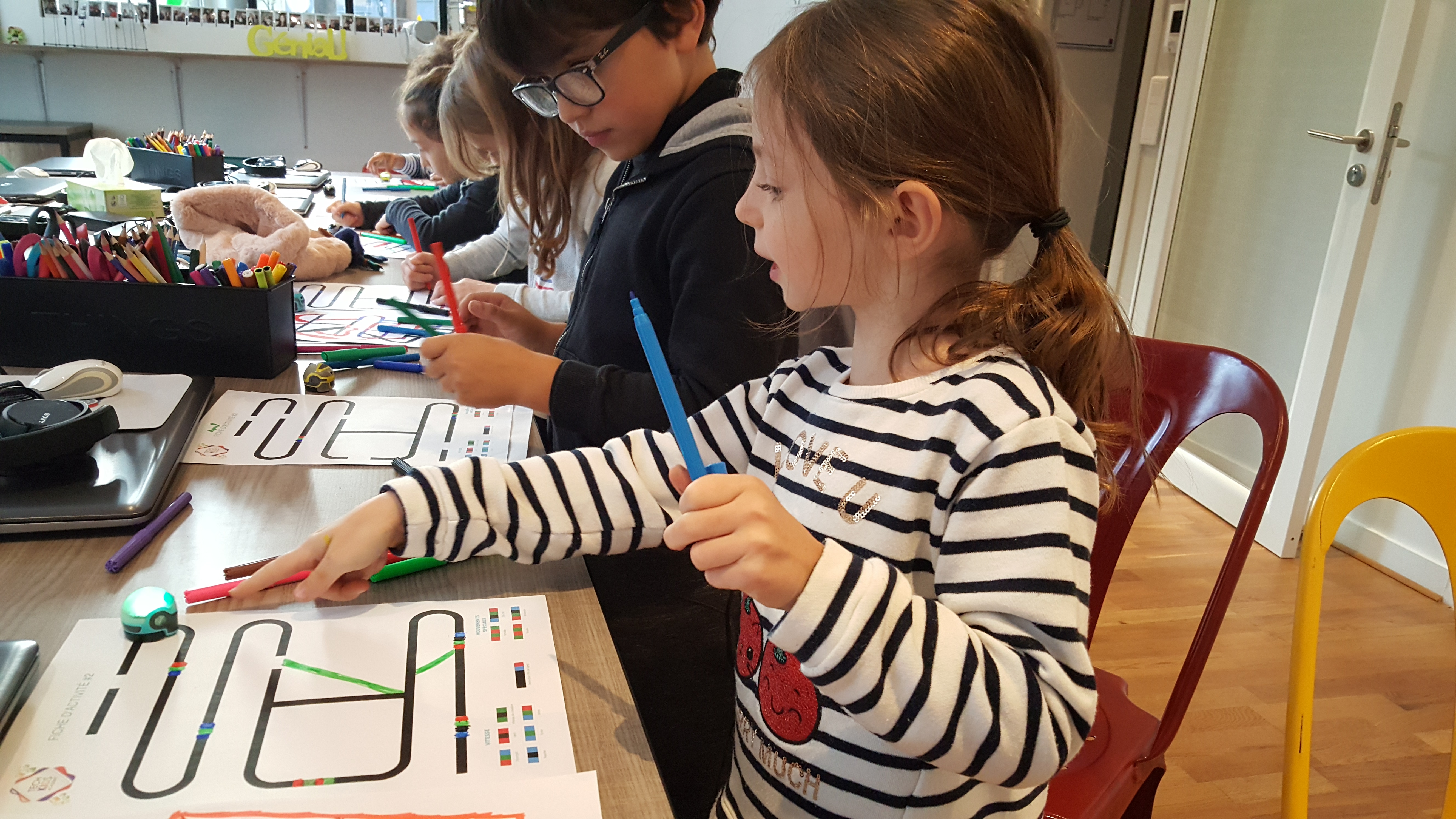 Ateliers hebdos 7-9 ans - Robot Ozobot