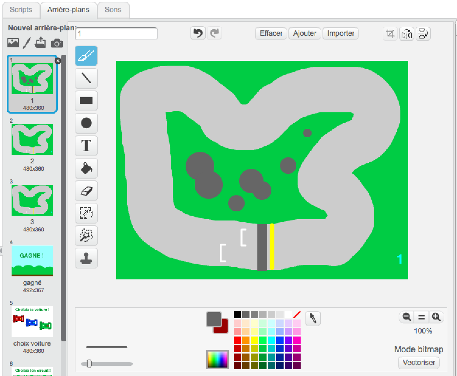 Tech Kids Academy - Scratch - Dessine ton circuit de course