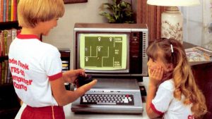 kids playing trs80