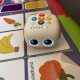 Robot Talebot sur tapis légumes