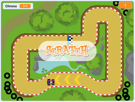 Atelier Scratch jeu de quad