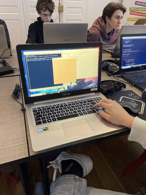 2023-2024 - 13-17 ans 1 Codage Python snake - Tech Kids Academy