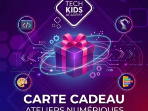 Carte cadeau ateliers numériques