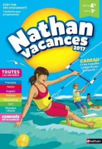 Cahier de vacances 4ème - 3ème Nathan