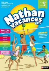 Cahier de vacances 5ème - 4ème Nathan