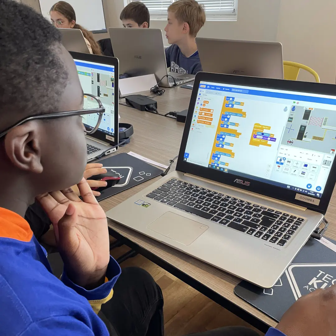 Atelier codage Scratch - Création de jeux video