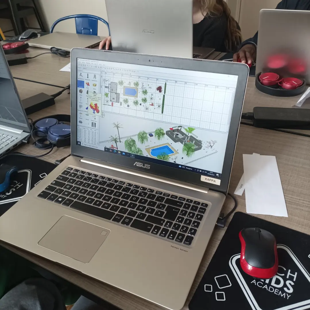 Modélisation 3D Sweet Home 3D