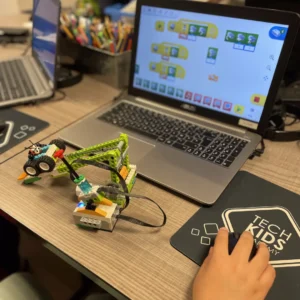 Codage du chariot de la mine Lego