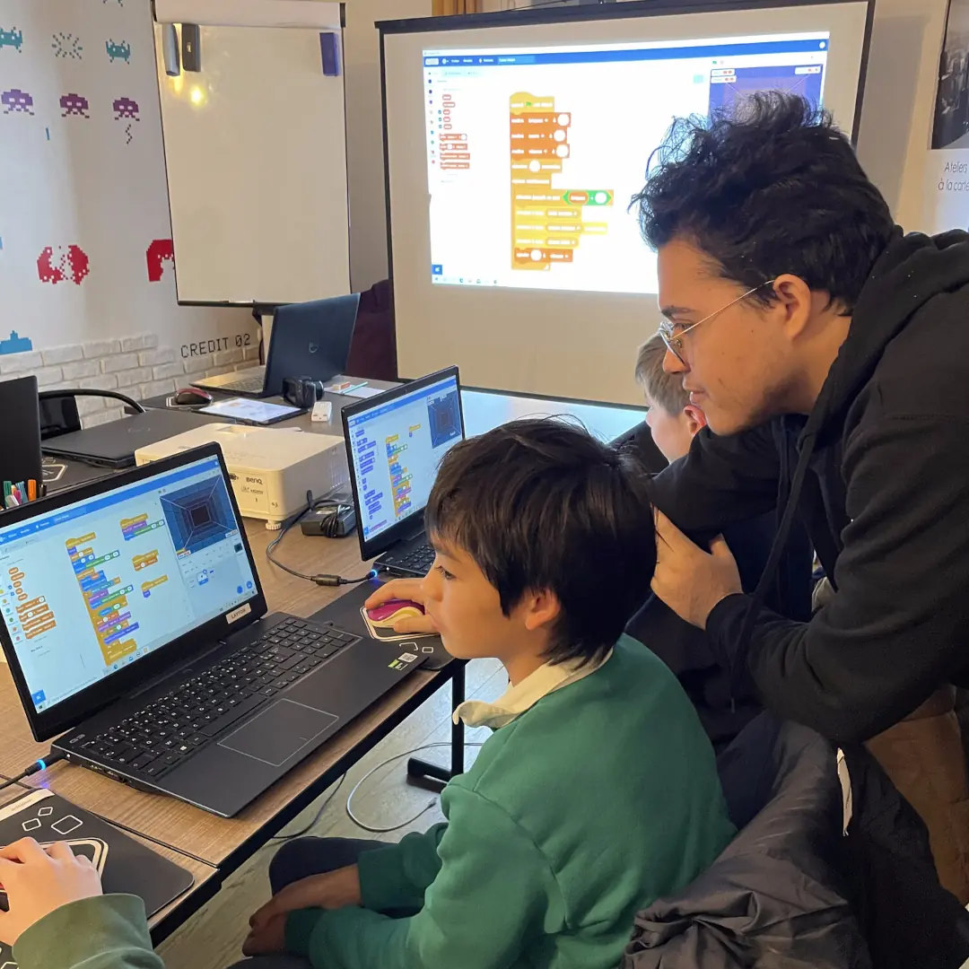 Création jeu arcade Scratch 10-13 ans Niveau 1