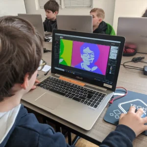 Création portrait pop art Gimp