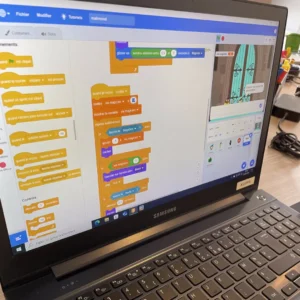 Scratch Elixir magique zoom sur le code