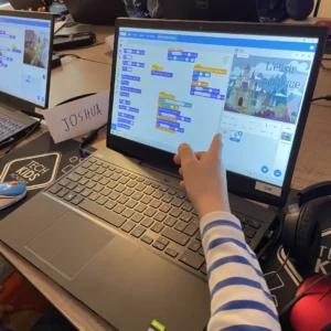 Stage Scratch - Interface Scratch avec blocs de code