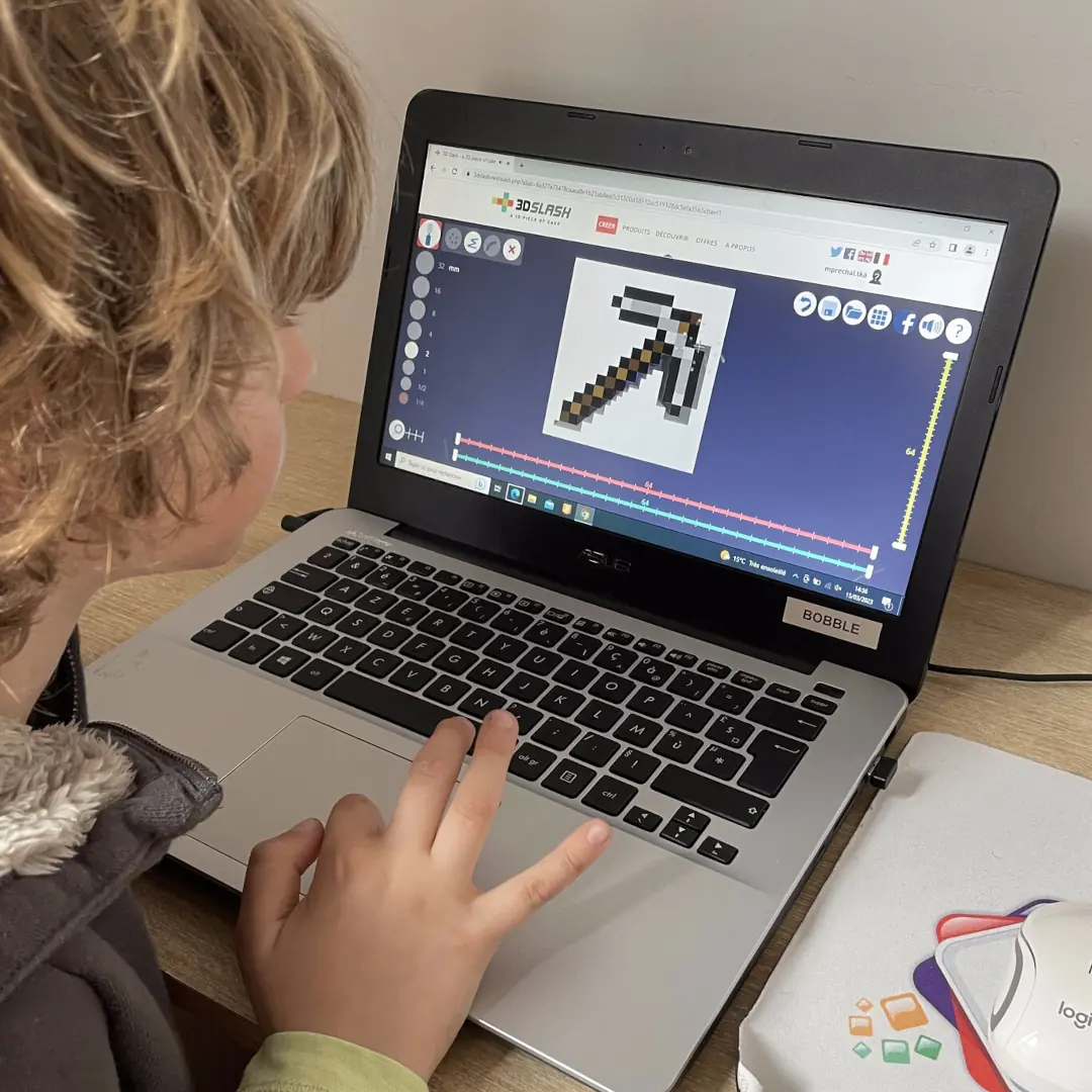 Atelier modélisation 3D avec 3D Slash