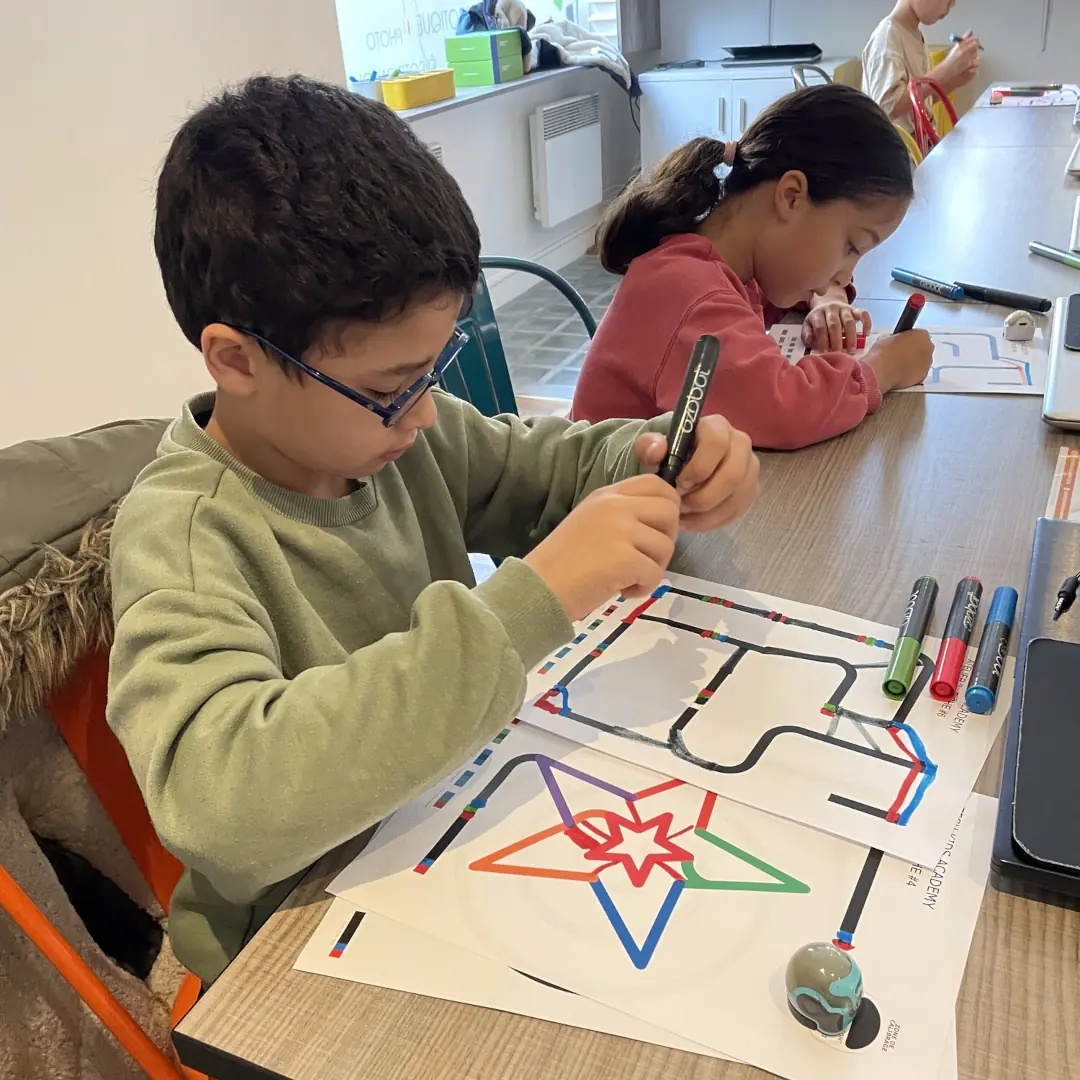 Initiation à la robotique sans écran avec Ozobot