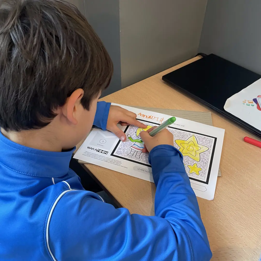 Coloriage dessins animés Wakatoon