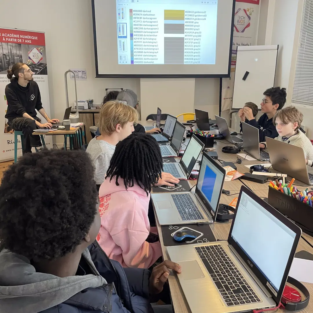 Stage Python animateur avec enfants