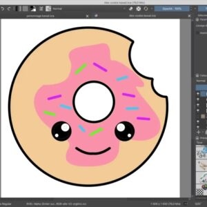 donut stage graphisme 11-18 ans krita