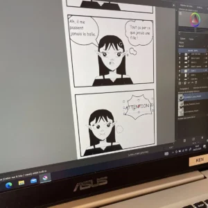 BD Manga Création des bulles