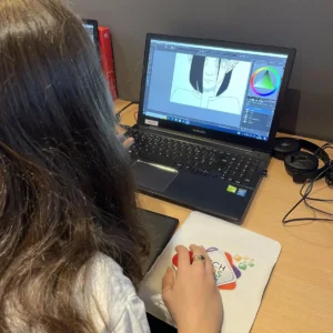 Dessin BD Manga sur Krita