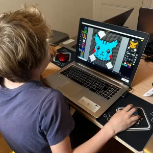 Piskel création de pickachu