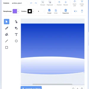 Scratch Interface dessin